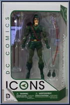 Green Arrow (Longbow Hunters) from DC Icons - Basic Series manufactured by DC Collectibles [Front]