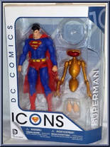 Superman from DC Icons - Basic Series manufactured by DC Collectibles [Front]