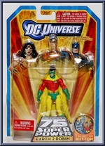 Earth 2 Robin from DC Infinite Heroes - 75 Years of Super Power manufactured by Mattel [Front]