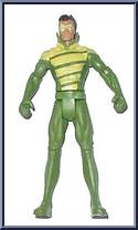 Weather Wizard / Flash / Mirror Master from DC Infinite Heroes - 3-Packs manufactured by Mattel [Weather Wizard]