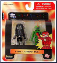 Lobo / Ambush Bug from DC Minimates - Series 7 manufactured by Diamond Select [Front]