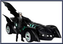 Alfred Pennyworth & Batmobile Action Figure