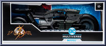 Batcycle from DC Multiverse - Flash Movie manufactured by McFarlane [Front]