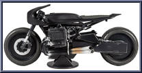 Batcycle from DC Multiverse - Batman Movie manufactured by McFarlane [Loose]