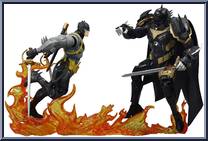 Batman vs Azrael (Batman Armor) Action Figure