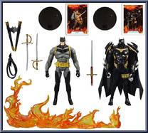 Batman vs Azrael (Batman Armor) from DC Multiverse - Basic Series manufactured by McFarlane [Loose]