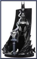 Batman (Black & White) (Bill Sienkiewicz) from DC Multiverse - Statues manufactured by McFarlane [Loose]