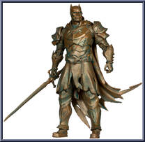 Batman (Dark Knights of Steel) (Patina Edition) (Gold Label) from DC Multiverse - Basic Series manufactured by McFarlane [Loose]