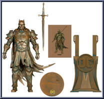 Batman (Dark Knights of Steel) (Patina Edition) (Gold Label) from DC Multiverse - Basic Series manufactured by McFarlane [Loose]