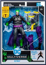 Batman (Jokerized) (Gold Label) from DC Multiverse - Dark Knight Trilogy manufactured by McFarlane [Front]