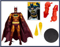 Batman (Red) (Platinum Edition) from DC Multiverse - Justice League Task Force manufactured by McFarlane [Loose]