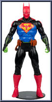 Batman / Superman Fusion from DC Multiverse - Batman / Superman: World's Finest manufactured by McFarlane [Loose]