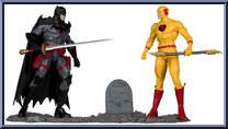 Batman vs Professor Zoom from DC Multiverse - Flashpoint manufactured by McFarlane [Loose]