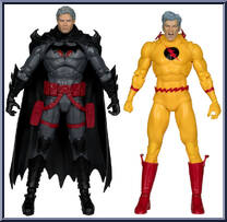 Batman vs Professor Zoom (Gold Label) from DC Multiverse - Flashpoint manufactured by McFarlane [Loose]
