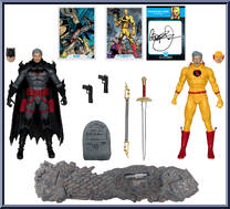 Batman vs Professor Zoom (Gold Label) from DC Multiverse - Flashpoint manufactured by McFarlane [Loose]