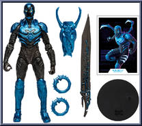 Blue Beetle from DC Multiverse - Blue Beetle Movie manufactured by McFarlane [Loose]