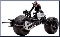 Catwoman and Batpod (Gold Label)