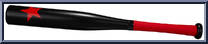Harley Quinn 30th Anniversary (DC Direct) Red/Black 1:2 Replica Baseball Bat Action Figure