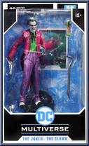 Joker: The Clown from DC Multiverse - Batman: Three Jokers manufactured by McFarlane [Front]