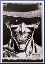Joker (Sketch Edition) (Gold Label) from DC Multiverse - Basic Series manufactured by McFarlane [Back]