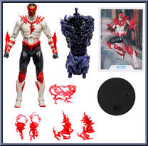 Kid Flash from DC Multiverse - Dark Nights: Death Metal Speed Metal manufactured by McFarlane [Loose]