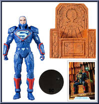 Lex Luthor (Blue Power Suit) from DC Multiverse - Basic Series manufactured by McFarlane [Loose]