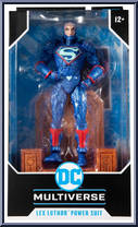 Lex Luthor (Blue Power Suit) from DC Multiverse - Basic Series manufactured by McFarlane [Front]