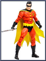 Robin (Tim Drake) (Red Suit) (Gold Label) from DC Multiverse - Basic Series manufactured by McFarlane [Loose]