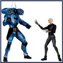 Rookie & Mister Bloom (Gold Label) from DC Multiverse - Basic Series manufactured by McFarlane [Loose]