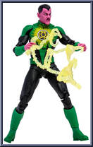 Sinestro (Sinestro Corps War) (Platinum) from DC Multiverse - Collector Edition manufactured by McFarlane [Loose]