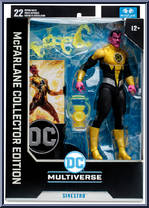 Sinestro (Sinestro Corps War) from DC Multiverse - Collector Edition manufactured by McFarlane [Front]