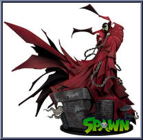 Spawn (Spawn / Batman) (Greg Capullo) from DC Multiverse - Statues manufactured by McFarlane [Loose]