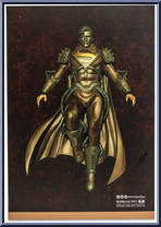 Superboy-Prime (Patina) (Gold Label) from DC Multiverse - Infinite Crisis manufactured by McFarlane [Back]