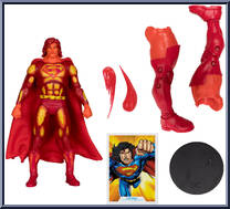 Superman (Red) (Platinum Edition) from DC Multiverse - Justice League Task Force manufactured by McFarlane [Loose]