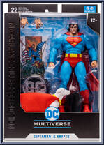 Superman & Krypto from DC Multiverse - Return of Superman manufactured by McFarlane [Front]