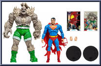Superman vs. Doomsday (Gold Label) from DC Multiverse - Basic Series manufactured by McFarlane [Loose]