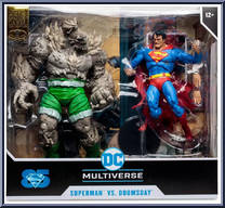 Superman vs. Doomsday (Gold Label) from DC Multiverse - Basic Series manufactured by McFarlane [Front]