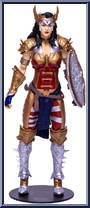 Wonder Woman (McFarlane Armor) (Gold Label) from DC Multiverse - Basic Series manufactured by McFarlane [Loose]