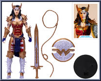 Wonder Woman (McFarlane Armor) (Gold Label) from DC Multiverse - Basic Series manufactured by McFarlane [Loose]