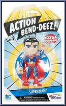 Superman from DC - Action Bend-Deez manufactured by NJ Croce [Front]