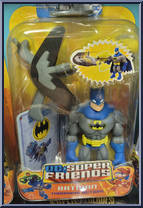 Batman (Throwing Action) (Gray Suit / Blue Cape)  Action Figure