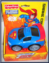 Superman Car Action Figure