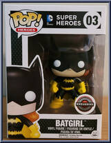 Batgirl (Black) from DC Super Heroes - Pop! Vinyl Figures manufactured by Funko [Front]