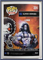 Lobo (Bloody) from DC Super Heroes - Pop! Vinyl Figures manufactured by Funko [Back]