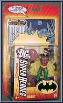 Robin from DC Super Heroes - Series 3 manufactured by Mattel [Front]