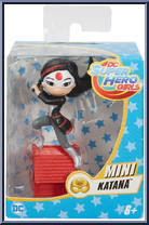 Katana from DC Super Hero Girls - Mini Vinyl manufactured by Mattel [Front]