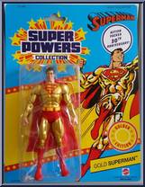 Superman Gold from DC Universe - Super Powers Collection manufactured by Mattel [Front]