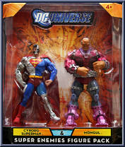 Cyborg Superman / Mongul from DC Universe Classics - 2-Packs manufactured by Mattel [Front]