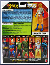 Power Girl from DC Universe Classics - All-Stars - Wave 1 manufactured by Mattel [Back]