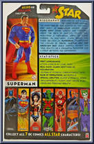 Superman from DC Universe Classics - All-Stars - Wave 2 manufactured by Mattel [Back]